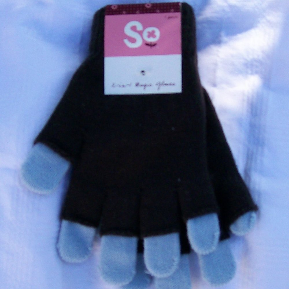 NEW So 2 in 1 Gloves